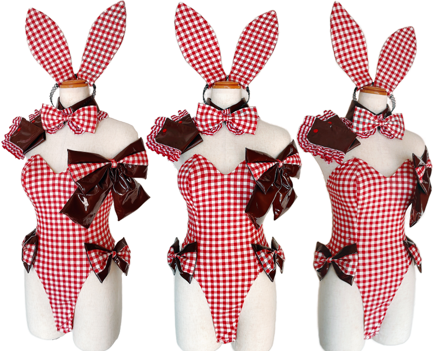 パラレルスタジオさんにデニムバニーだけで4色あることに気付いた。
※ギンガムチェックもデニムです