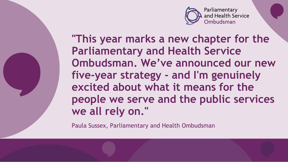 Parliamentary and Health Service Ombudsman tweet media