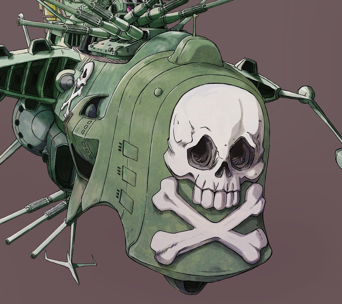 描いててたまに悩む事