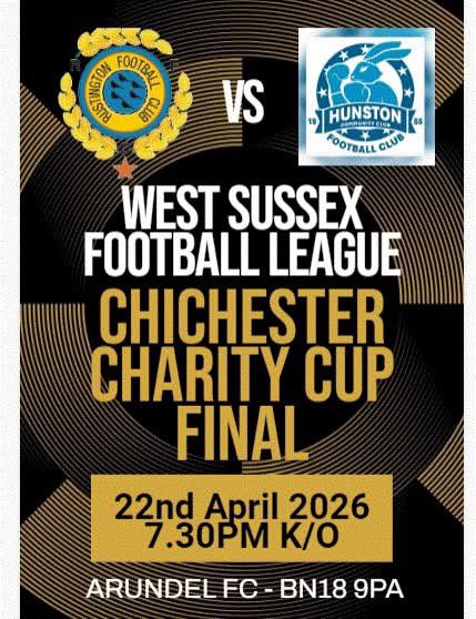 HunstonCCFC's tweet photo. 🏆🏆 Match Day 🏆🏆 This evening the Second XI play @Rustington_FC Res in the Final of the @WestSussexFL Chichester Charity Cup. It’s a 7.30 KO at Arundel FC, all support welcome #COYH https://t.co/2cpynvff6z
