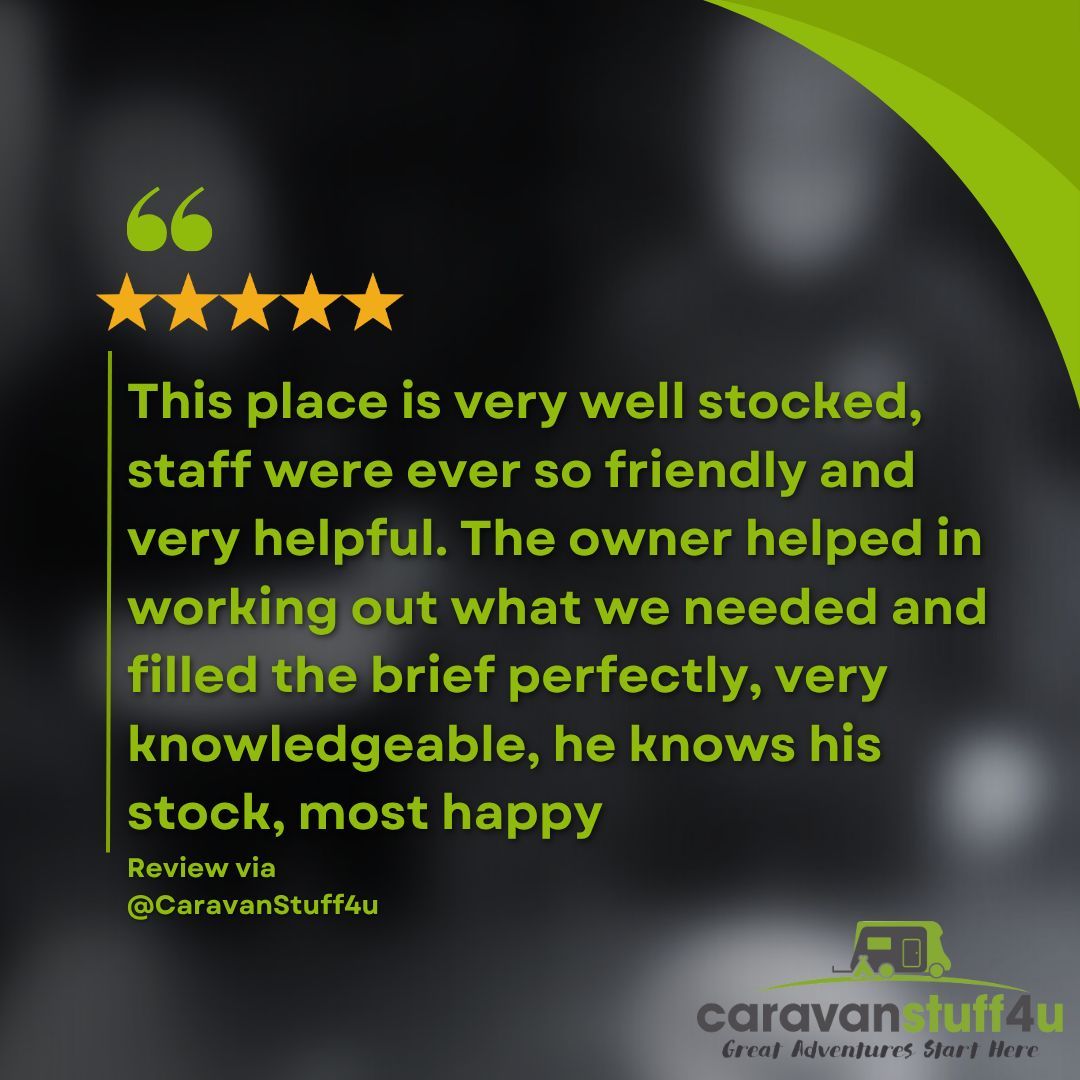 Caravanstuff4U's tweet image. ⛺ Let us know your experience with CaravanStuff4u⛺ 

#caravanshop #caravan