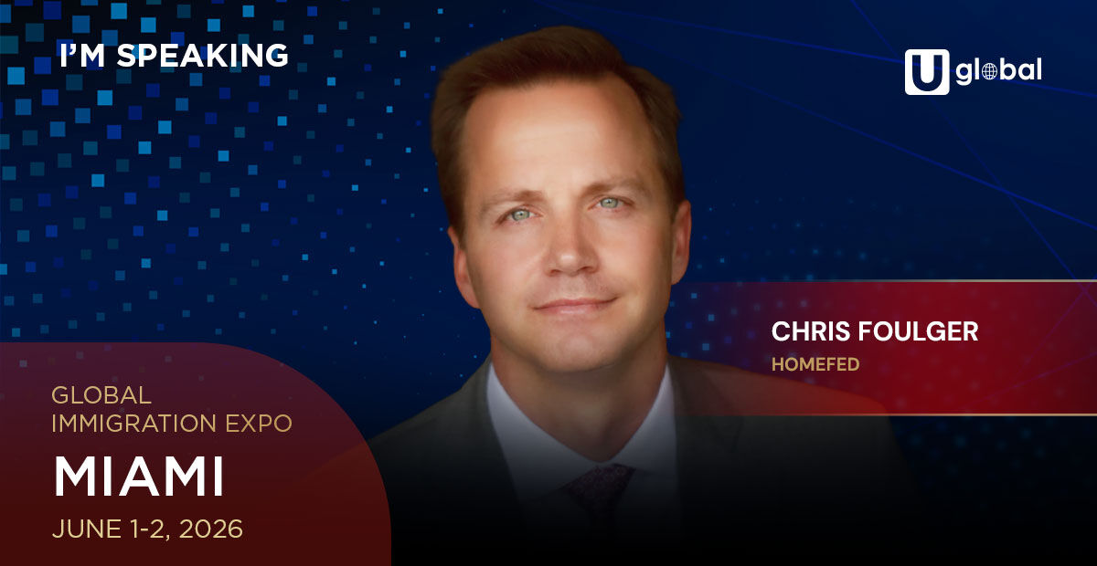 UglobalOfficial's tweet image. We are proud to have Chris Foulger of Homefed Corporation as a speaker at our Global Immigration Expo in Miami on June 1-2, 2026.

Book your tickets now: eventbrite.com/e/2026-eb-5-gl…

#goldenvisa #residency #citizenship #passport #relocation #investment #investor #invest