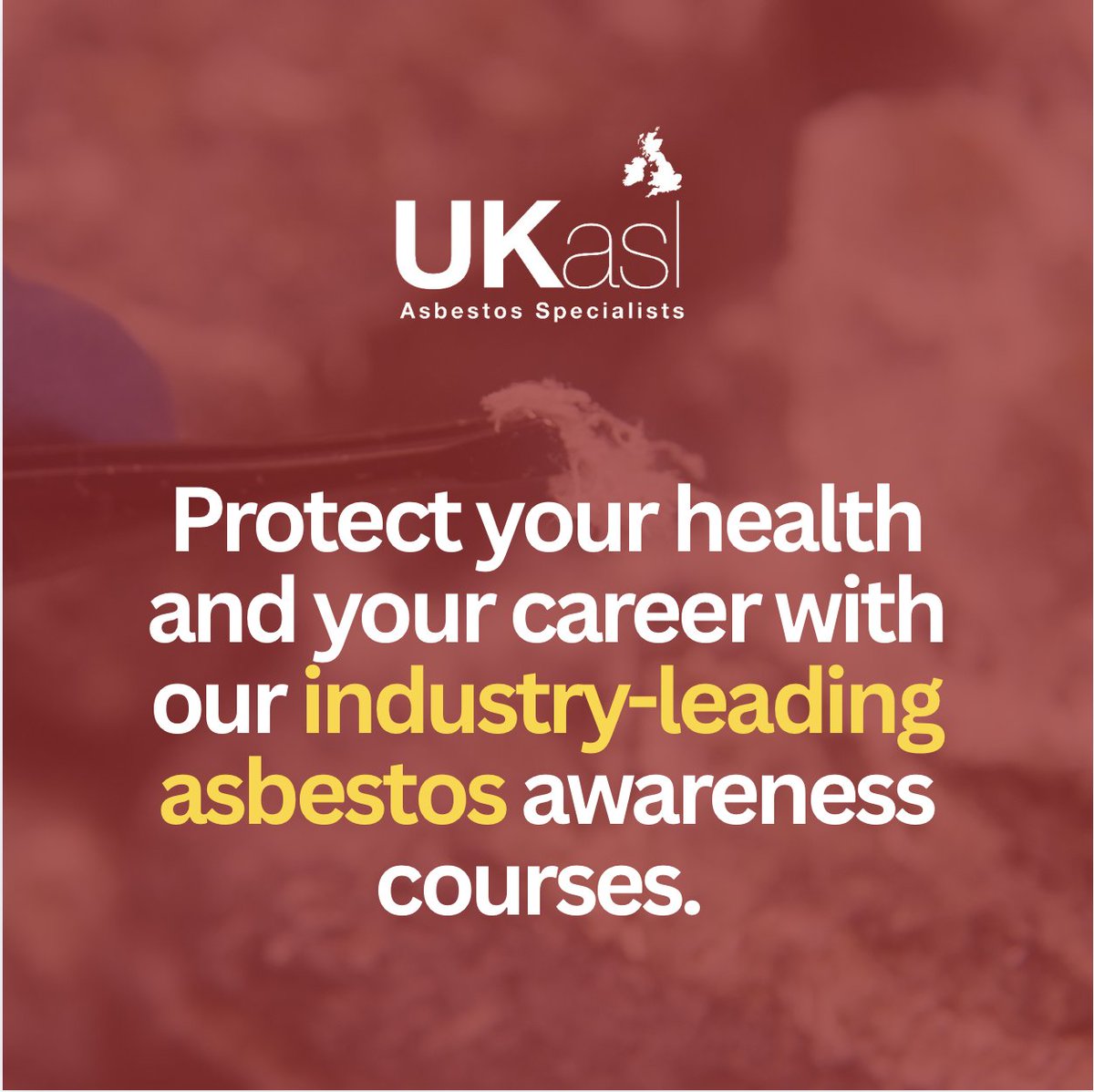 UKASL's tweet image. Asbestos remains the single biggest cause of work-related deaths in the UK but with the right training, these risks are entirely manageable. 🛡️

#AsbestosAwareness #WorkplaceSafety #UKASL 
 📞0800 61 22 035 
📧info@ukasl.co.uk
ukasl.co.uk