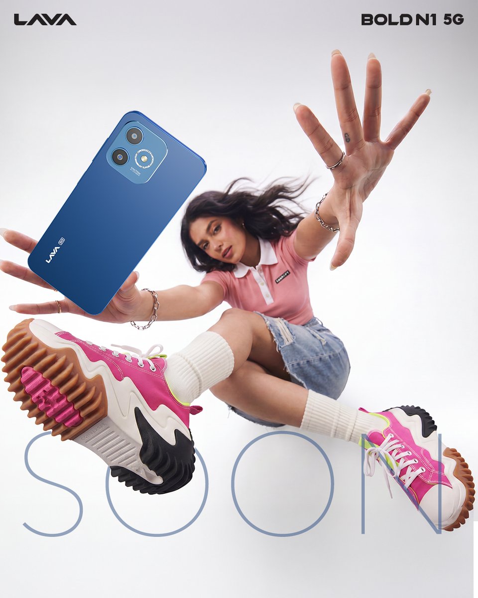 LavaMobile's tweet image. India’s Most Loved True 5G Smartphone returns.

Now in a new avatar.
Unveiling soon.

#BeBoldBeFearless #Lava #LavaMobiles #ComingSoon