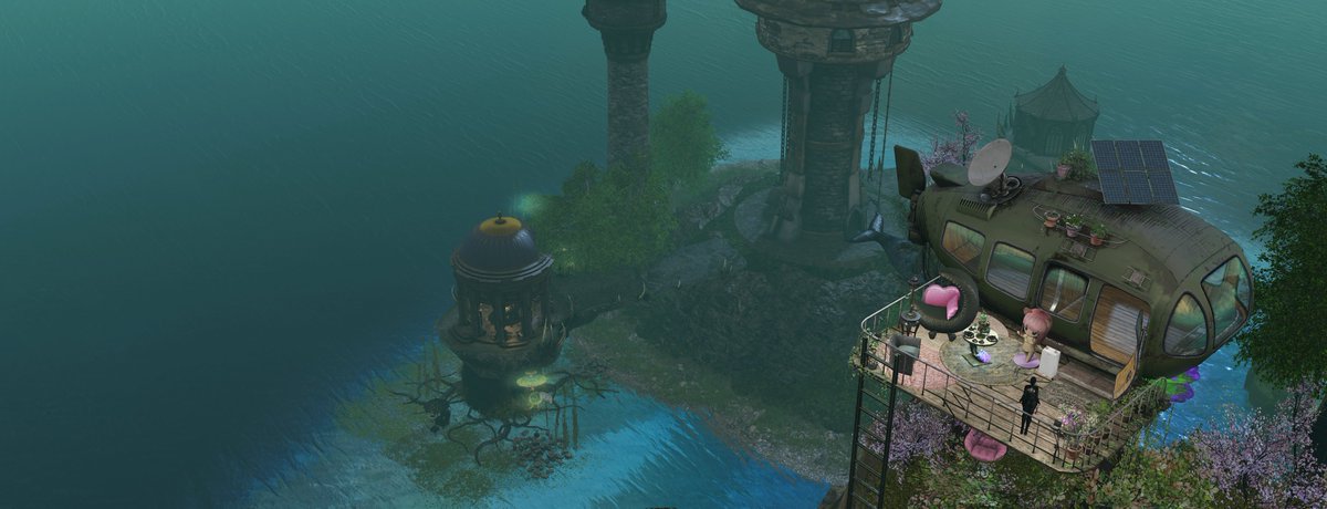 SusannDeCuir's tweet image. Sim Tip: The Witch's Beach - Fairy Edition 2026
The owner and sim designer is Franny BlameTheCat.
The region consists of a lot of water and two small islands connected by narrow wooden walkways: mein-zweites-leben.blogspot.com/2026/04/simtip…
TELEPORT: maps.secondlife.com/secondlife/Mag…
#SecondLife #Destinations