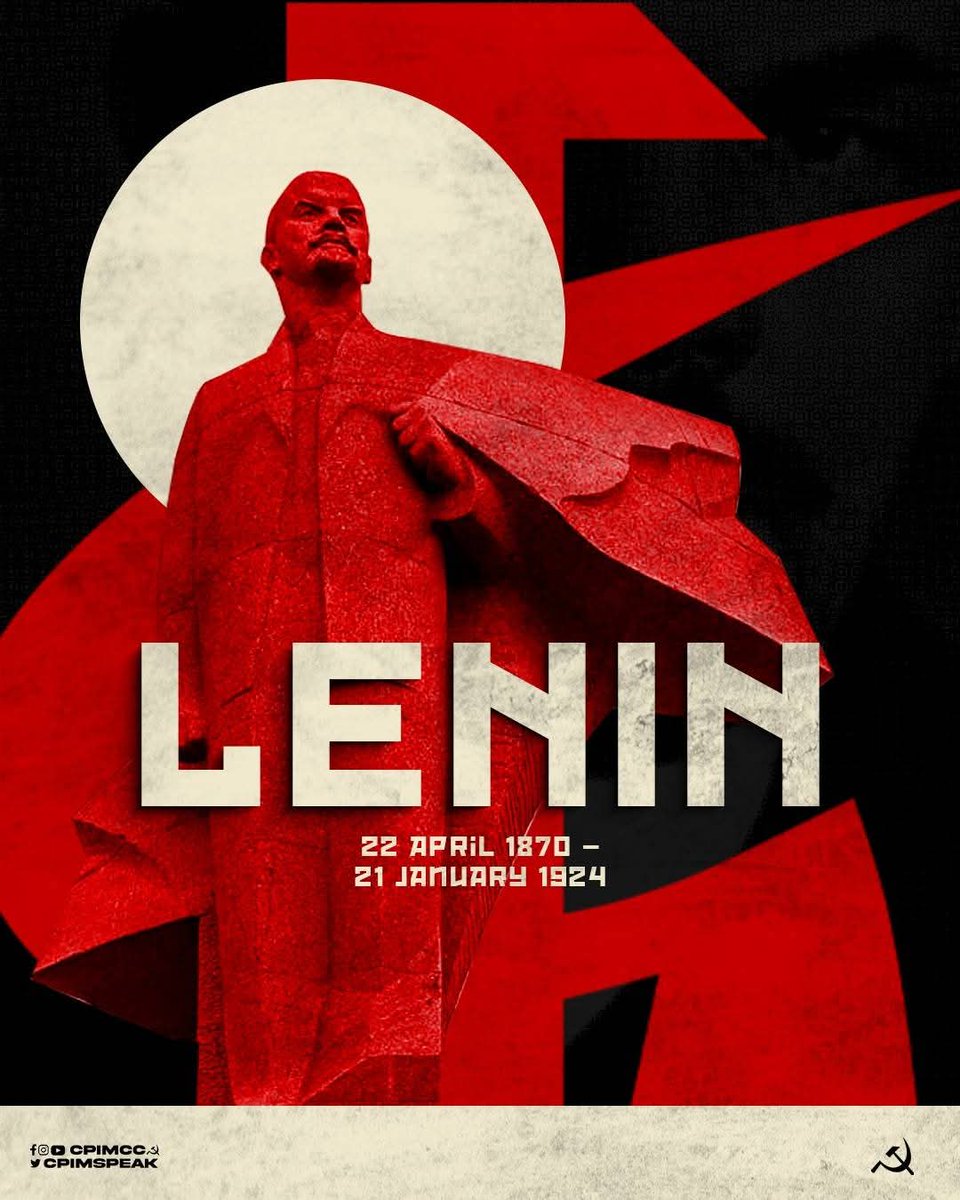 We remember Comrade Lenin on his birth anniversary!
Long Live Socialism! Inquilab Zindabad!