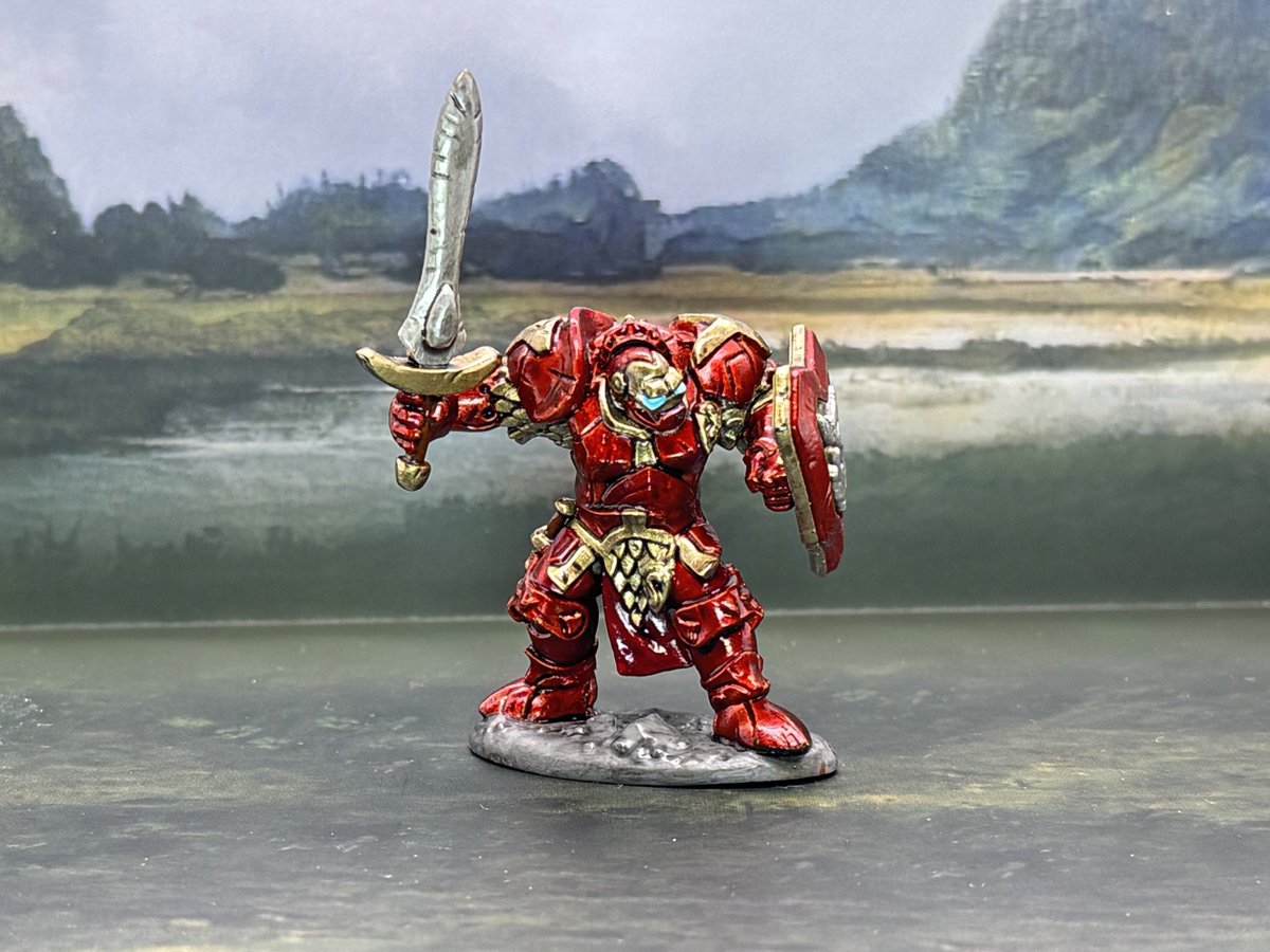 skull_elephant's tweet image. reaper bones
Battleguard Fighter

名前判明！
バトルガードファイターさん。
アイアンマンイメージで塗りました。
#minipainting