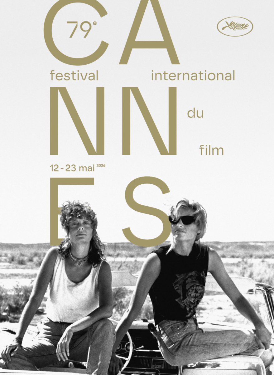 ‘THELMA &amp; LOUISE’ stars Geena Davis and Susan Sarandon are the faces of the official poster for the 79th Cannes Film Festival.