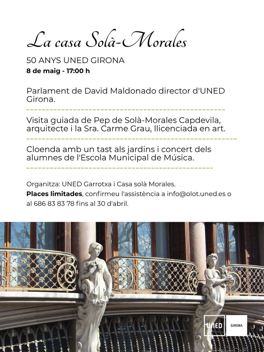 UNED Girona tweet media