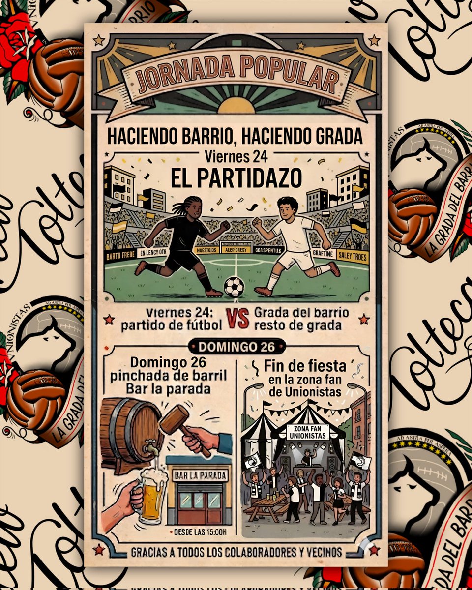 La Grada Del Barrio⚔️ tweet media