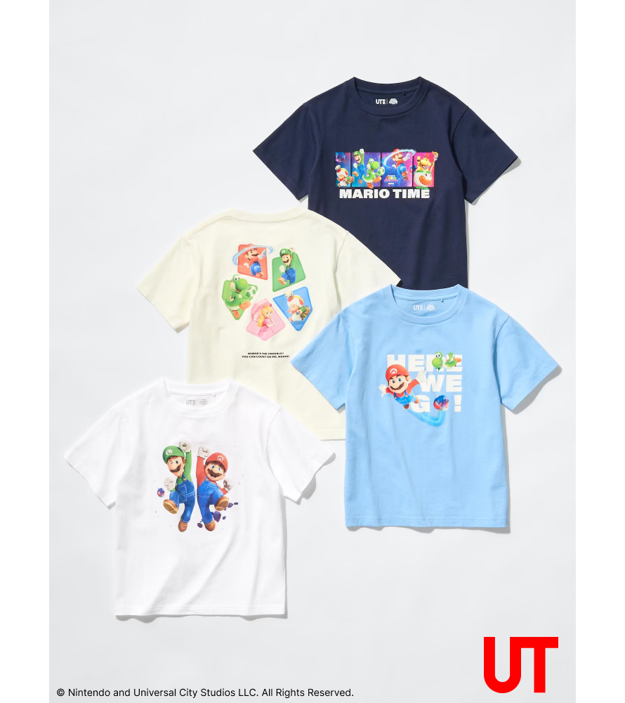 🌟いよいよ明日4/24(金)販売開始🌟
ザ・スーパーマリオギャラクシー・ムービー
映画公開を記念して、新たなUTコラボレーションが誕生しました！
s.uniqlo.com/4u1GW5M
※オンラインストアでは、午前8:15より販売開始します。