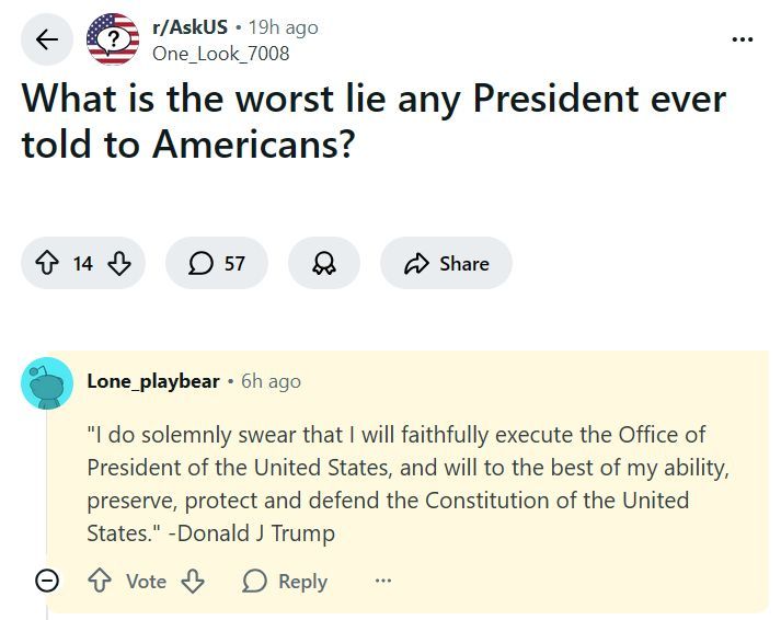 Reddit Lies tweet media