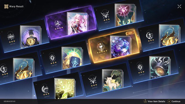 Kiryu_Senpai's tweet photo. LEZZZZ GOOOO WE GOT LV999 AT HOME HAHAHAHA #HonkaiStarRail https://t.co/N5KfqQ1WYS