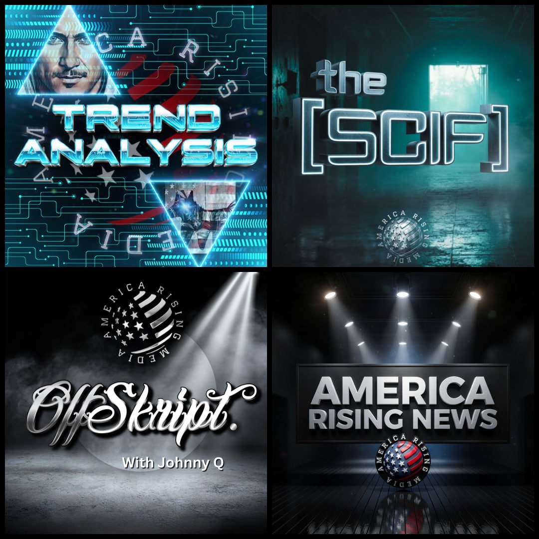 Wednesday - April 22nd on America Rising Media:
Trend Analysis, The [Scif], Offskript &amp; America Rising News 

- - - - - - - - - - - - - - 

TREND ANALYSIS
Noon Eastern
w/ <a href="/SeanAnon82/">Mr. Baker</a>  &amp; <a href="/PinataDrunk/">Drunk Piñata</a> 
*Sean's channels

- - - - - - - - - - - - - - 

THE SCIF
2 pm Eastern
w/