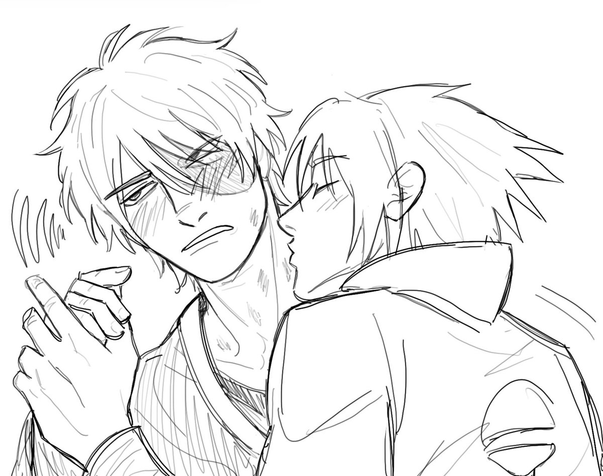 dellupss's tweet image. get off him bro😭😭 #sasuke #zuko
