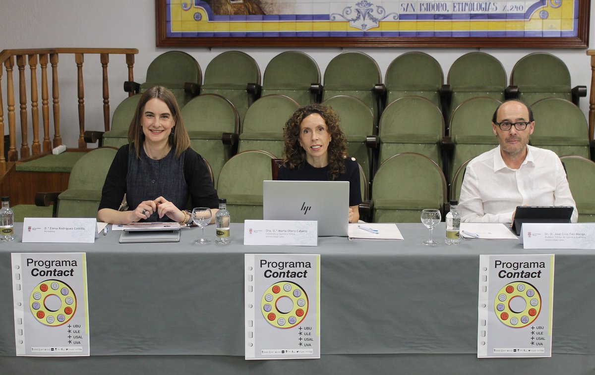 unileon's tweet image. 🎓🔬 Talento joven y ciencia se dan la mano en la ULE

El Colegio San José Agustinas Misioneras de León ha sido el ganador de la final del programa Contact ‘Investiga a los que investigan’, celebrada en la Universidad de León.

#ULE #Ciencia #Educación #Investigación