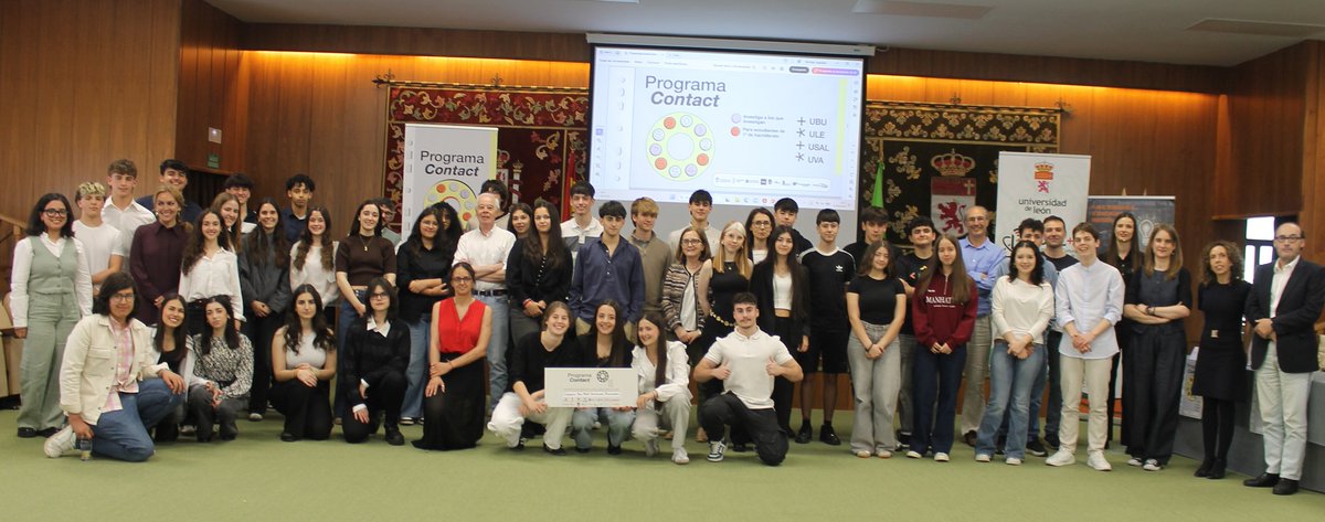 unileon's tweet image. 🎓🔬 Talento joven y ciencia se dan la mano en la ULE

El Colegio San José Agustinas Misioneras de León ha sido el ganador de la final del programa Contact ‘Investiga a los que investigan’, celebrada en la Universidad de León.

#ULE #Ciencia #Educación #Investigación