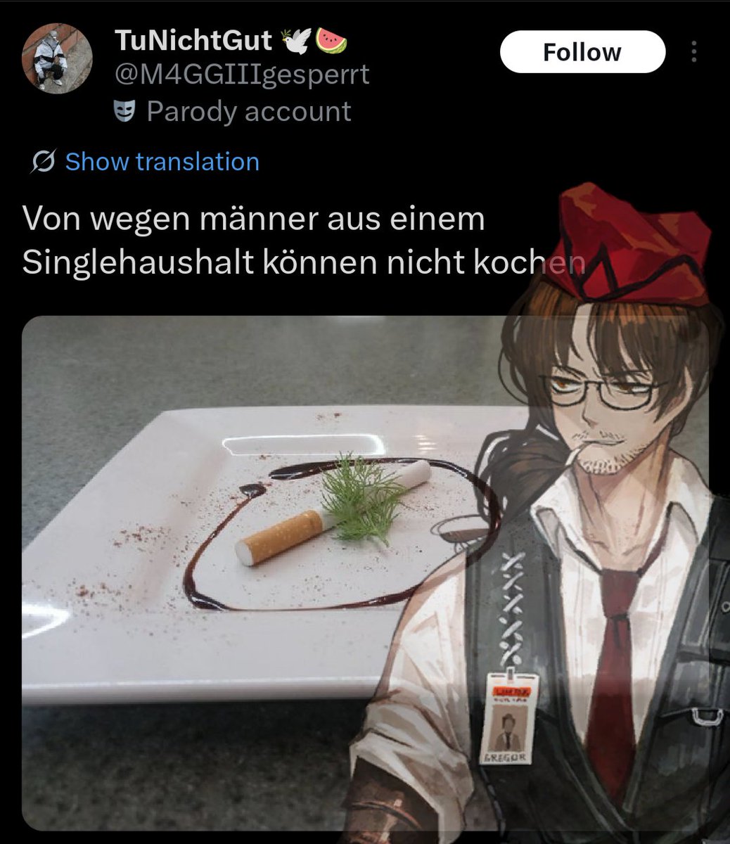 Purple Gregor tweet media