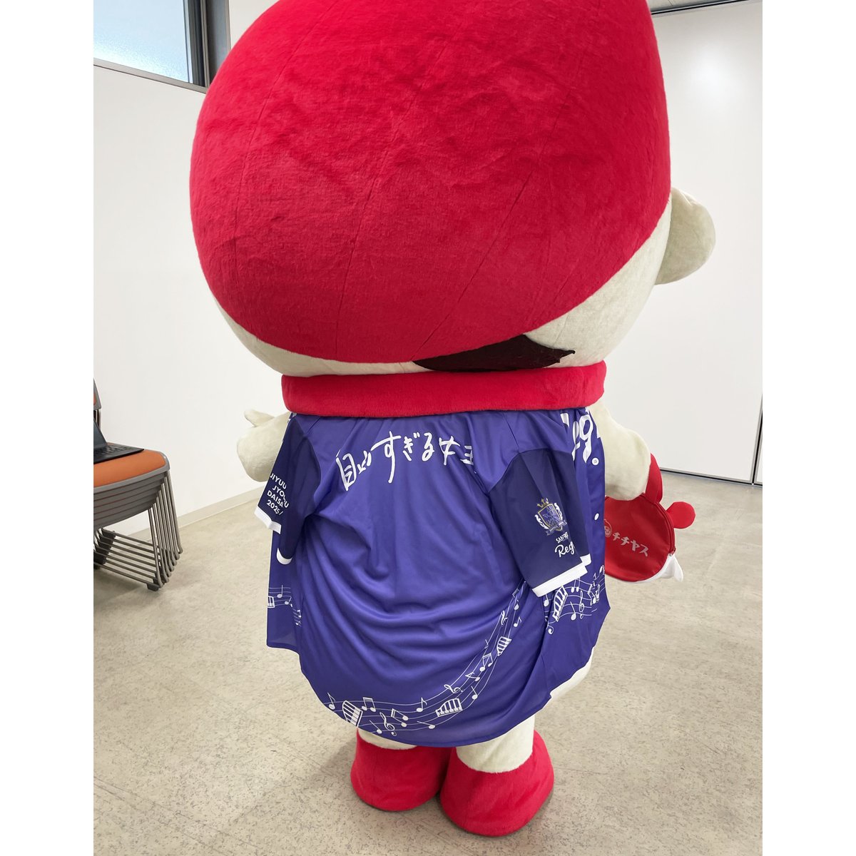 チー坊ありがとう🤝💜 また練習場に遊びにきてね！