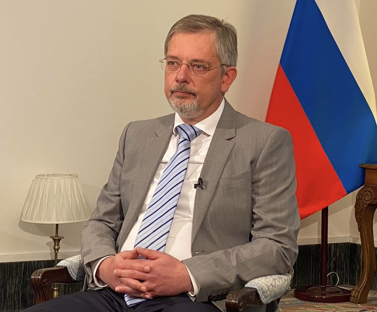 RusEmbIndia's tweet image. Watch now!

🎙️ An interview with #Russia’n Ambassador to #India Denis Alipov @AmbRus_India on @ndtv

Catch the full conversation on NDTV with Shiv Aroor 👉🏻 ndtv.com/livetv-ndtv24x7

#RussiaIndia
#DruzhbaDosti