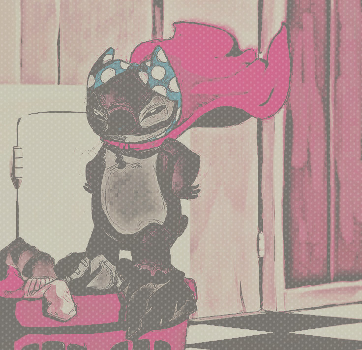 lilo 𖬺 stitch. tweet media