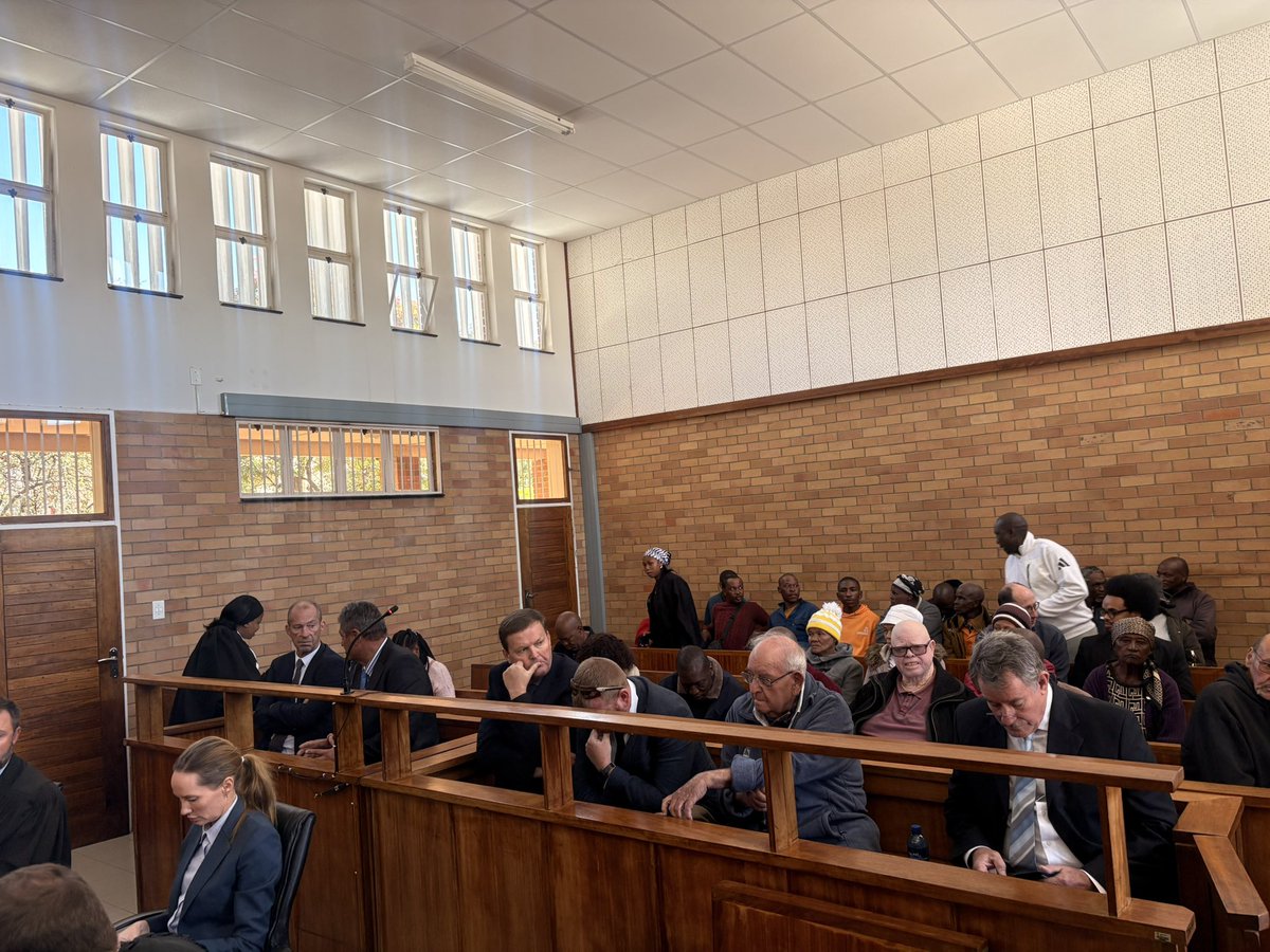 masitengmakgala's tweet photo. Five individuals and representatives of three companies - including employees of an engineering firm, a compliance officer, and the Jagersfontein Developments mining company are appearing before the Jagersfontein Magistrate's Court this morning.#sabcnews #sabcfs https://t.co/bSPzE3V3Nr