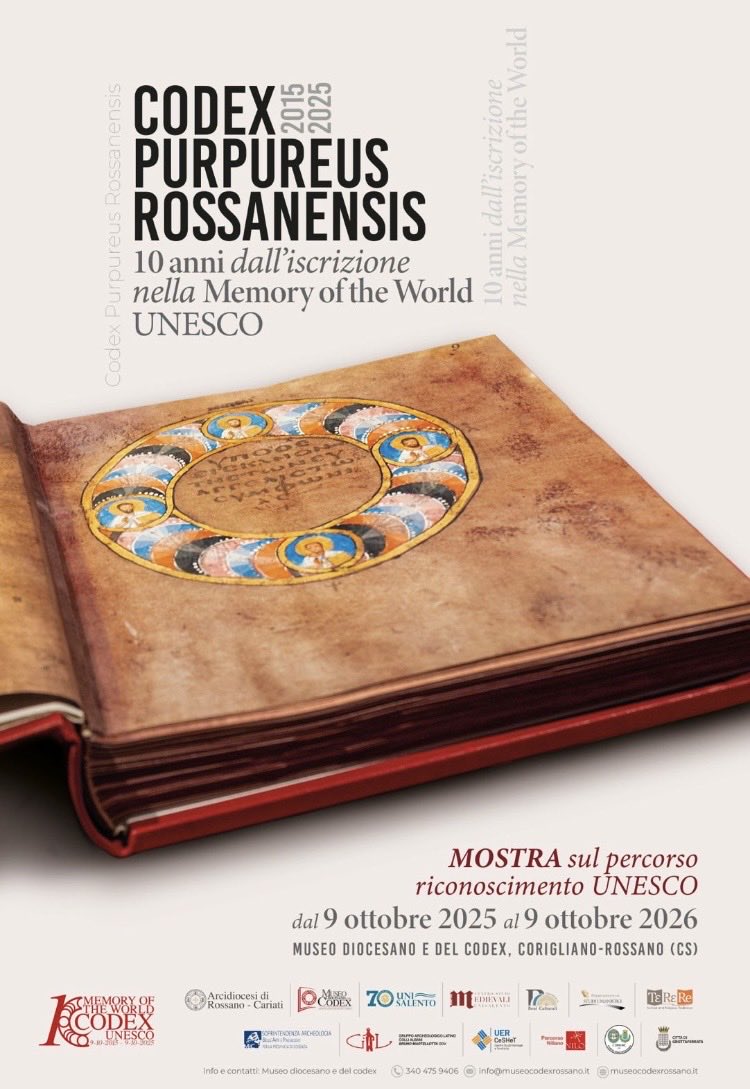 ScalisePasquale's tweet photo. Tra i tesori più incantevoli della Calabria c’è il Codex Purpureus Rossanensis, manoscritto greco del V secolo, custodito al Museo Diocesano di Rossano.
Pergamena purpurea, scrittura in oro e argento, miniature di rara bellezza: un capolavoro riconosciuto dall’UNESCO.
#Calabria https://t.co/2MpAiuO3p0