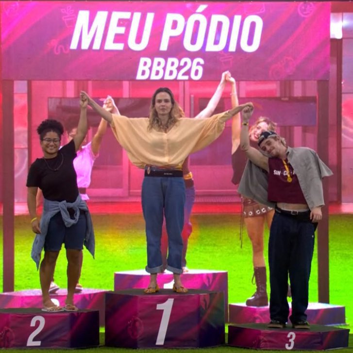 Zethztein's tweet photo. Eternos!
#BBB26 #FinalBBB https://t.co/NKUc2TINeL