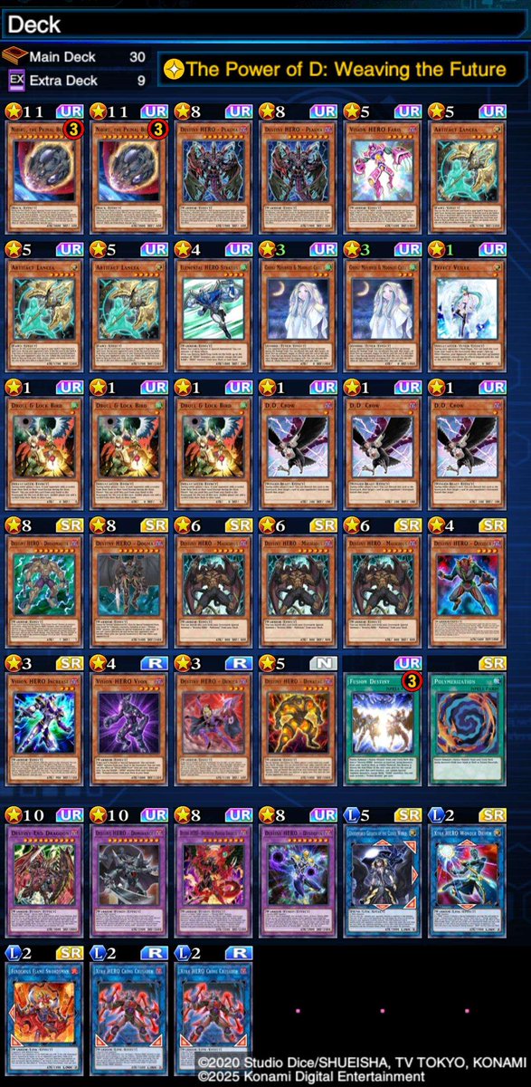 playmakerey's tweet photo. April 2026 KCC - 77th Place

Started with the "Disturbance Strategy" version but got FTK'd a lot, so I abandoned the draw engine and played as much hand traps as I could.

I had zero preparation and was learning what decks did on the fly so don't trust this build... https://t.co/XGSk7GB5dA