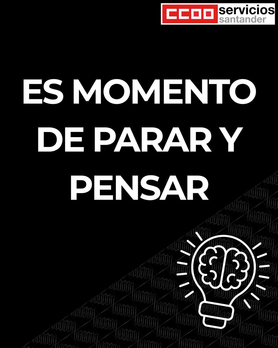 CCOO Banco Santander tweet media