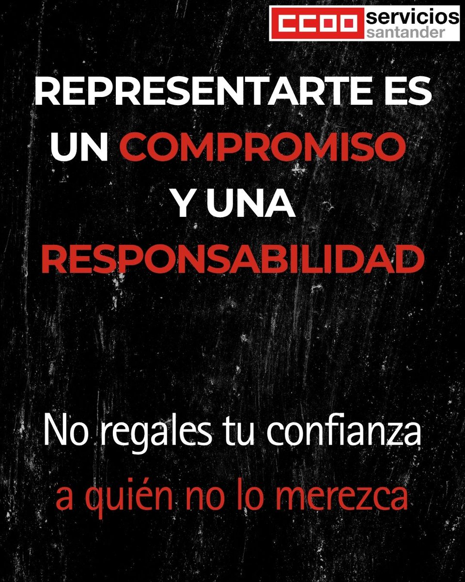 CCOO Banco Santander tweet media