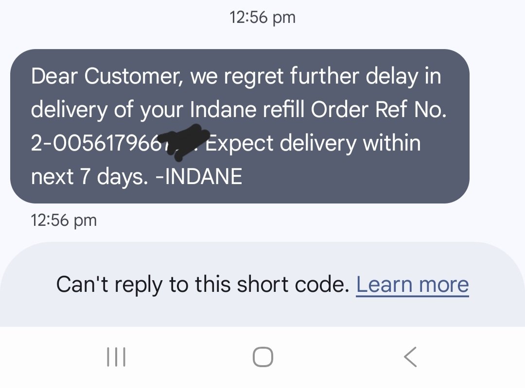Prem81606107's tweet photo. @PetroleumMin Indane is delaying delivery of LPG....I'm still waiting for last 7 days, now I get a message, there is further delay of 7 days... this against Govt assurance that upon booking cylinder will b issued immediately @PMOIndia, @IndianOilcl https://t.co/m2c5YQSFr8