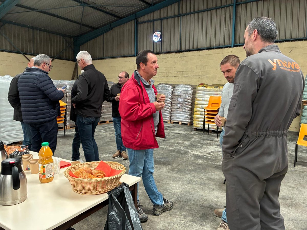Vendredi dernier, nous étions réunis à Senan pour un nouveau P’tit Déj d’Yno  ☕
Un moment convivial d’échanges et de partage pour bien démarrer la journée !

Merci à tous pour votre présence 😀
#ynovae #coopérative #yonne #adhérent #échanges