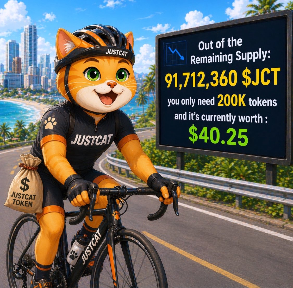 JUSTCAT-TOKEN tweet media