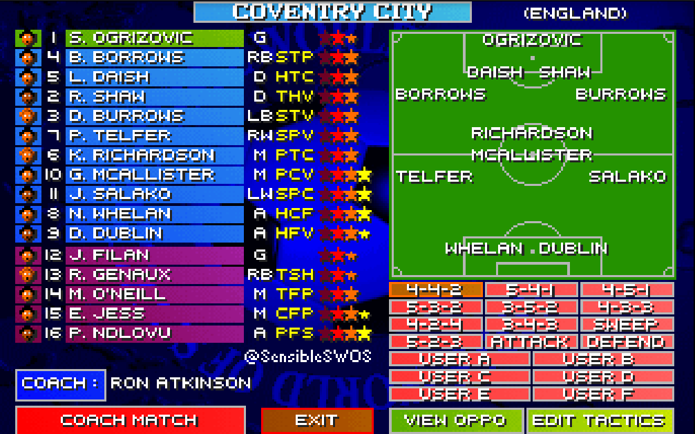 Sensible Soccer tweet media