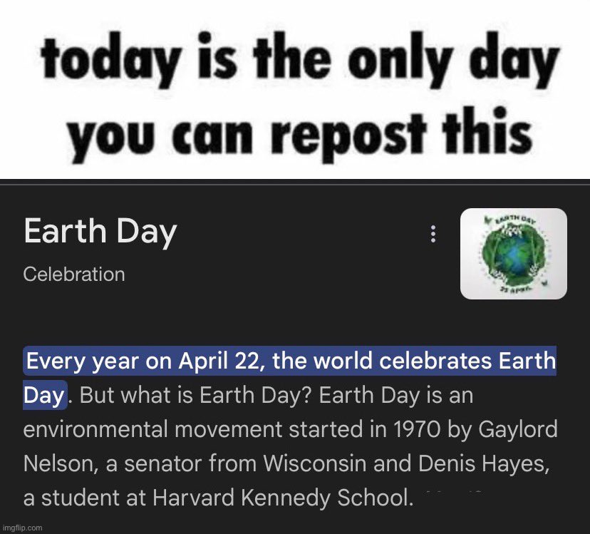 B(Earth)Day:Bound to da Planet Earth