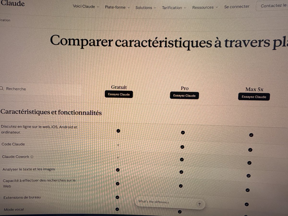 redoujones's tweet photo. @TheGeorgePu En France 🇫🇷 on a toujours Claude Code sur le plan PRO. https://t.co/xYjudbHQ02