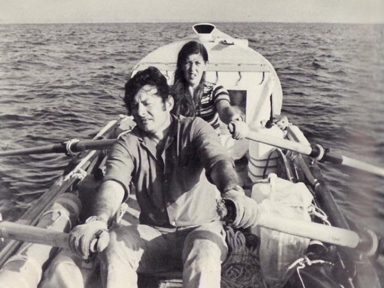 FXMC1957's tweet image. 22 April 1972. John Fairfax (aged 33) and Sylvia Cook (aged 31) landed at Hayman Island off the Queensland coast in Australia to become the 1st people to row across the Pacific Ocean. It took 362 days.