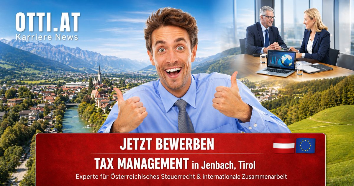 ottijobs's tweet photo. #TAXMANAGEMENT in #TIROL https://t.co/wPUoUNlW0j
Sie sind Experte für #Österreich|isches #Steuerrecht &amp; internationale Zusammenarbeit? Wir suchen für Jenbach einen Senior Tax Manager im Headquarter eines stark wachsenden Industrieunternehmens! https://t.co/xguuUnoS4A