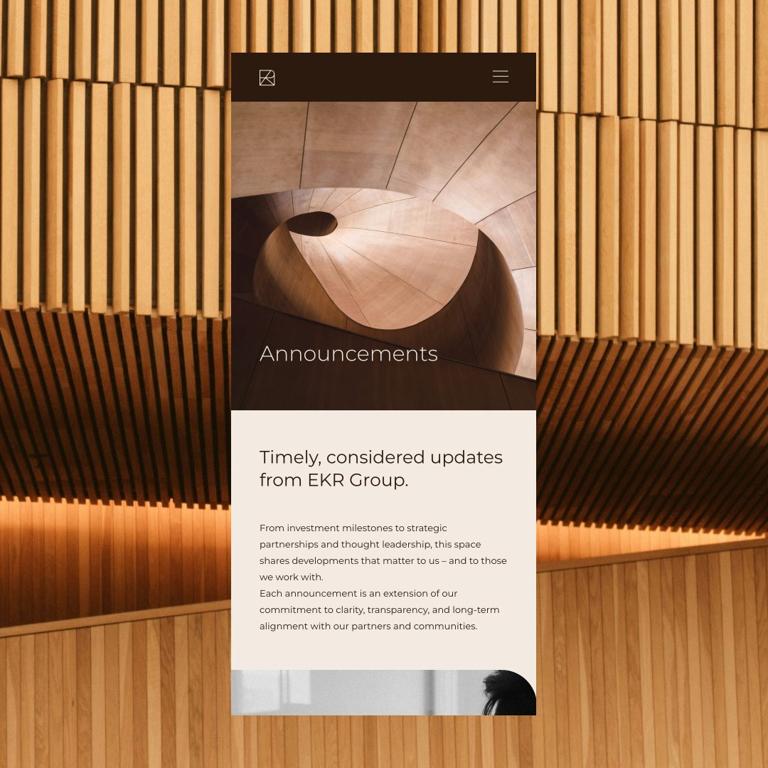 stevesandco's tweet image. A name with legacy. A brand built for trust.
We developed EKR from the ground up -  strategy, naming, identity, and now, a digital presence that reflects it all.

🔗stevesandco.com/projects/ekr-g… 

#stevesandco #webdesign #brandexperience #digitaldesign #visualidentity