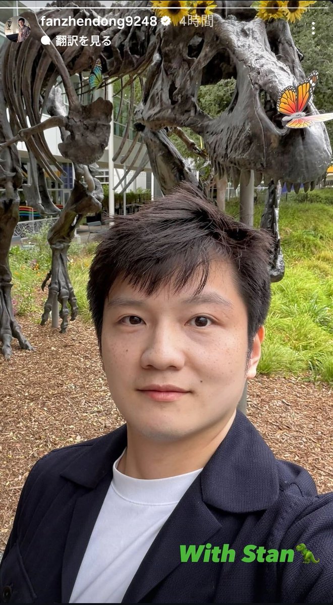 16khanako's tweet photo. 樊振東はロスでGoogle本社やエヌビディアの創設者と会ったりしてるけど、ドジャース観に行って大谷選手にも会いたいだろうなあ
樊振東は野球と大谷サン好きだもんね😍 https://t.co/TxDVTGwm5g
