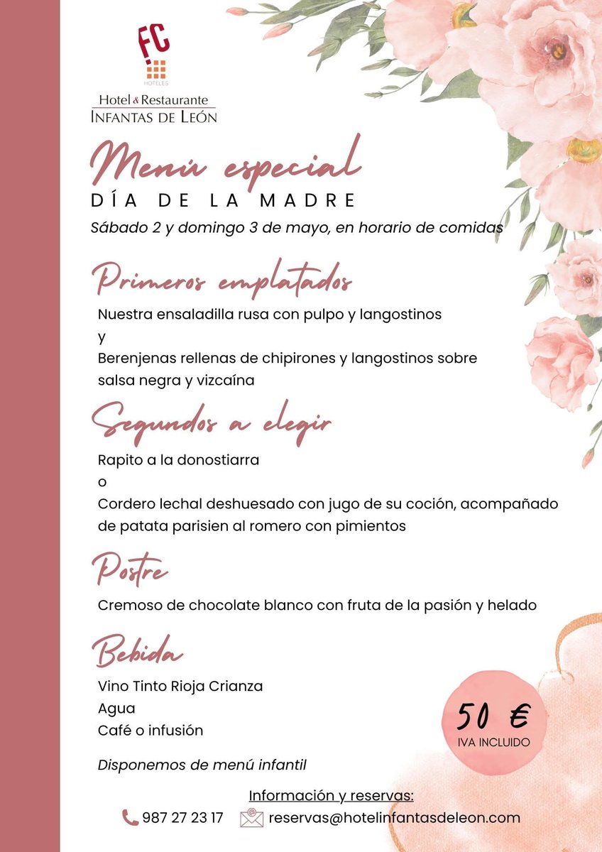 HOTEL INFANTAS LEON tweet media