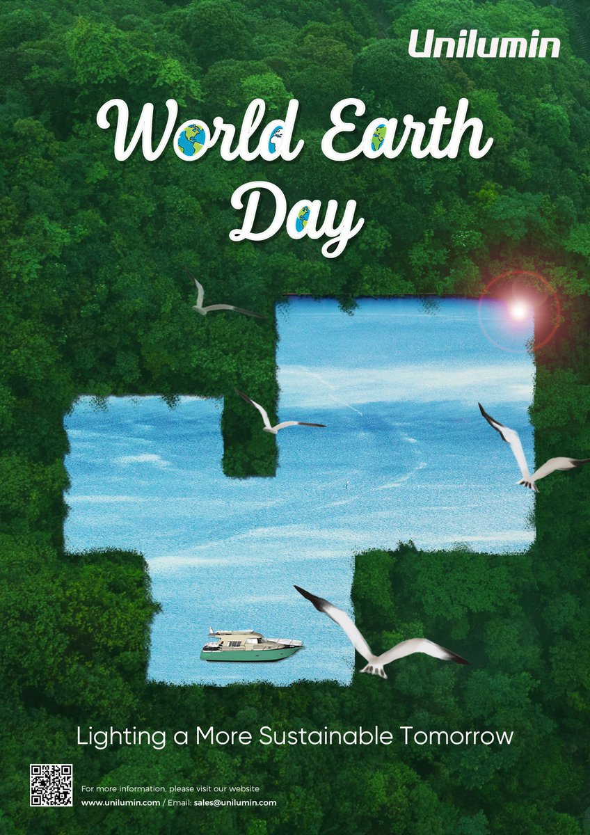 UniluminDisplay's tweet image. #WorldEarthDay is a reminder that everyday decisions in design and production shape long-term impact. At #Unilumin, we focus on more eco-efficient #LED systems, longer product lifetimes, and better manufacturing practices—embedding #sustainability throughout the product lifecycle