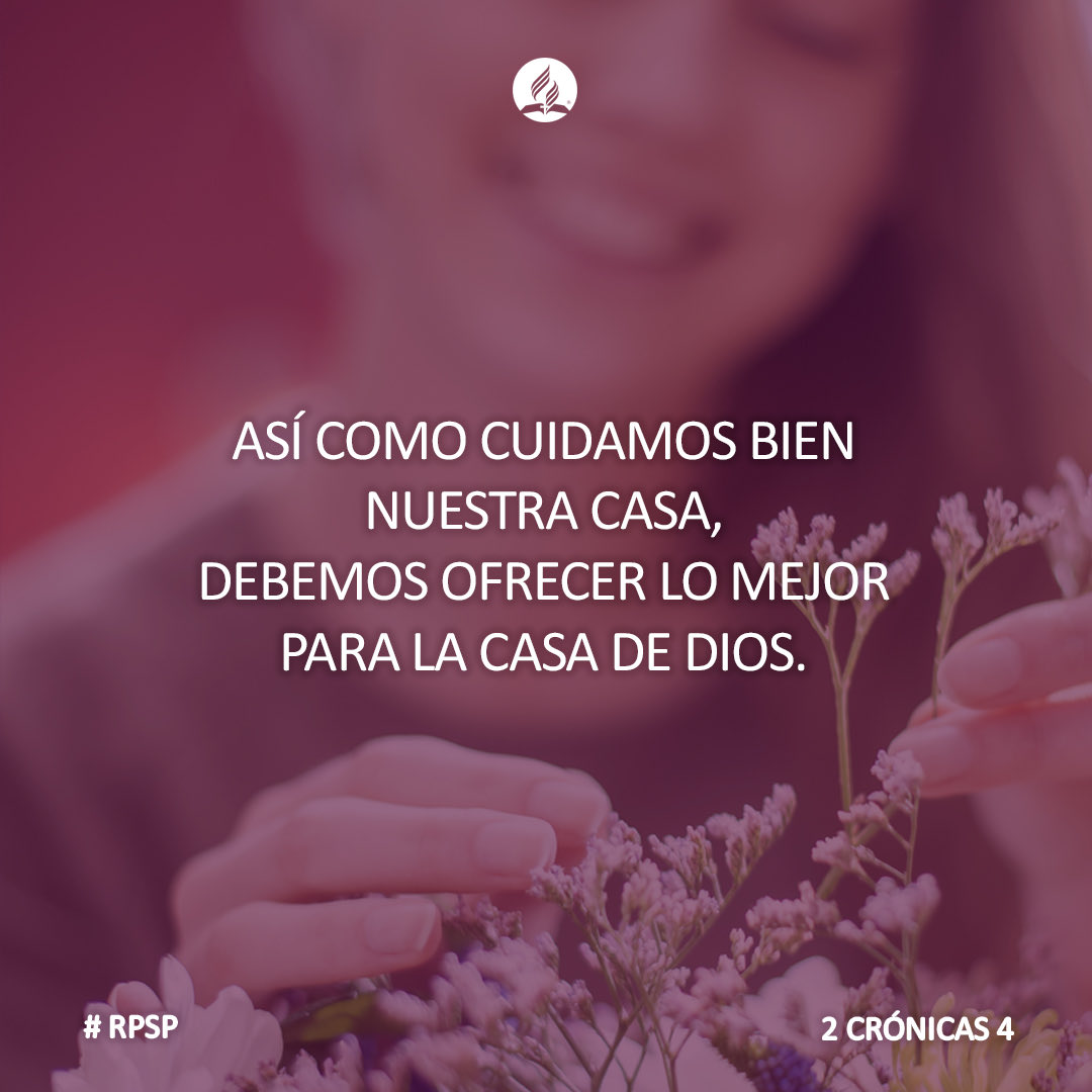 mperezschulz's tweet image. Just as we take good care of our own home, we must offer the best for the house of God - 2 Chr 4

Assim como cuidamos bem da nossa própria casa, devemos oferecer o melhor para a casa de Deus - 2 Cro 4

#GodFirst #PrimeroDios #PrimeiroDeus #RpSp #RbHw