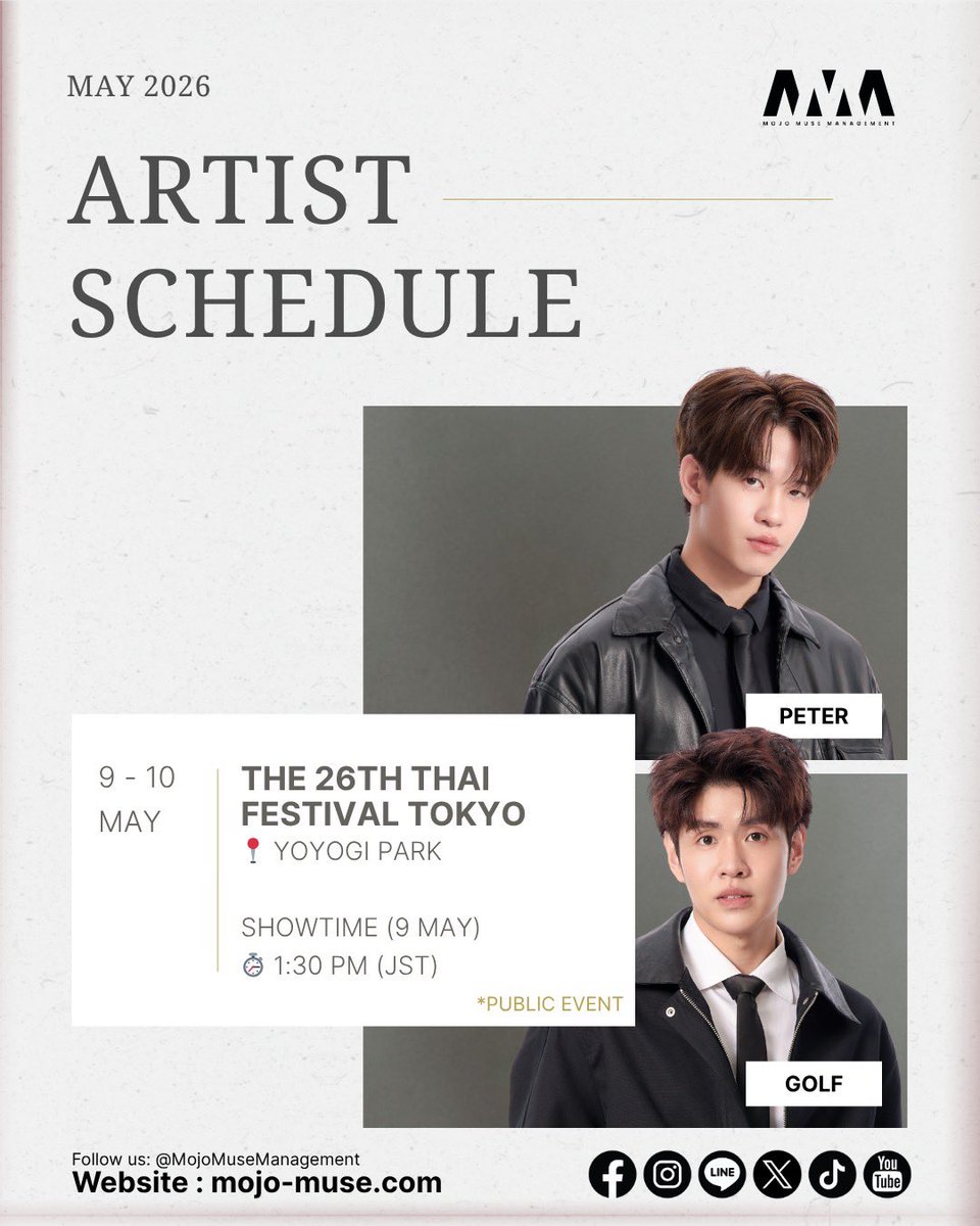 Mojo Muse Management tweet media