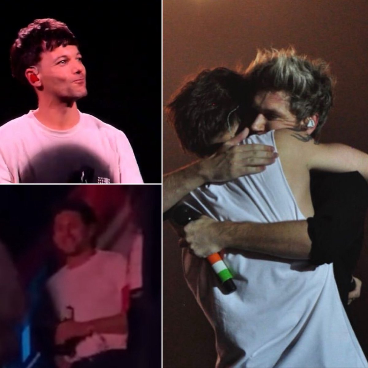 Niall at Louis show vs how it felt