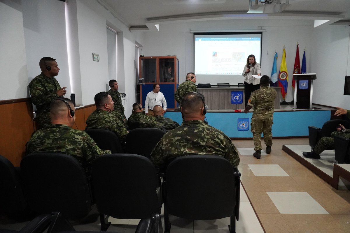 JFC_Naples's tweet image. 🤝 Building Partnerships🇨🇴

JFC Naples recently wrapped up a Mobile Training course in Colombia! By sharing NATO best practices in Civil-Military Cooperation, we’re enhancing interoperability and building a more secure future with our global partner.

#WeAreNATO #StrongerTogether