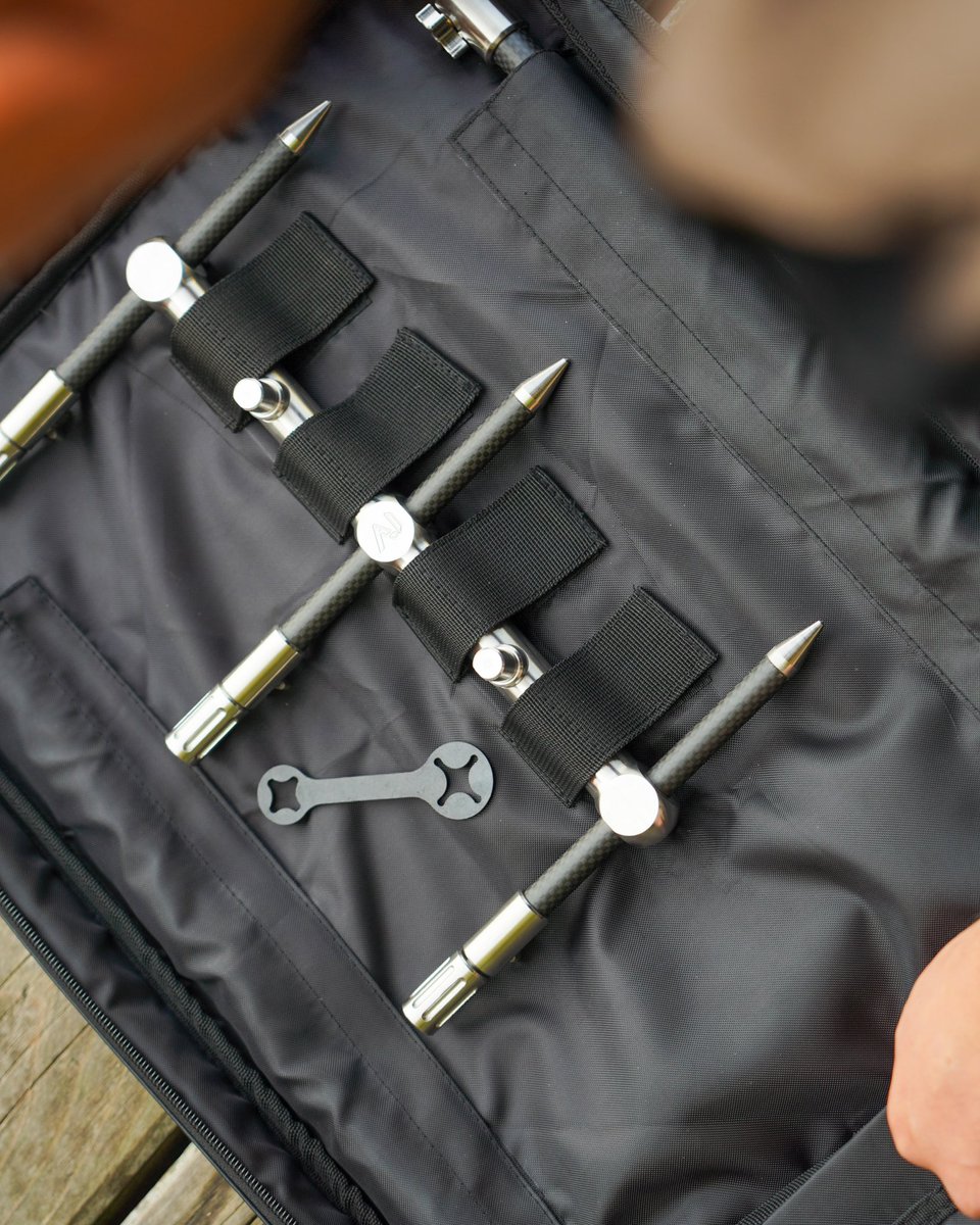 AliHamidi's tweet photo. 🖤 The MOST in demand Rod Pod is back in stock! The OMC Heist Stainless Steel / Carbon Pod looks like it should be £600 but carries a price tag of just £199.99 on https://t.co/THSK1dptm5 including a free carry case!
Hurry as this latest drop won’t last long!
#onemorecast #omctackle #carpfishing #rodpod #carpy