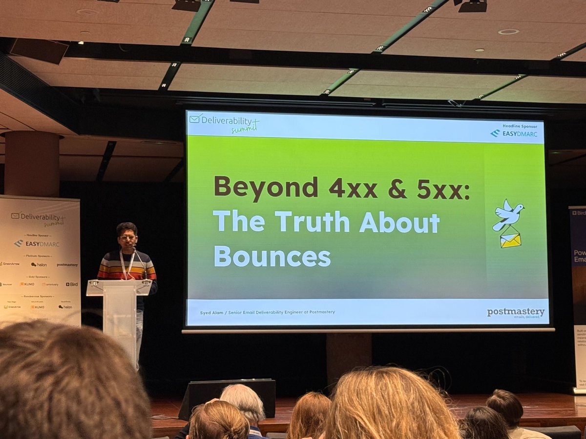 MessageFlowApp's tweet photo. @DeliverabilityS ummit 2026 is underway. Three days of practitioner-led discussions on inbox placement, anti-abuse frameworks, and messaging infrastructure. 📥 Not a single session that hasn’t earned its slot. We're here, let’s chat. https://t.co/Ha99gTl1P4