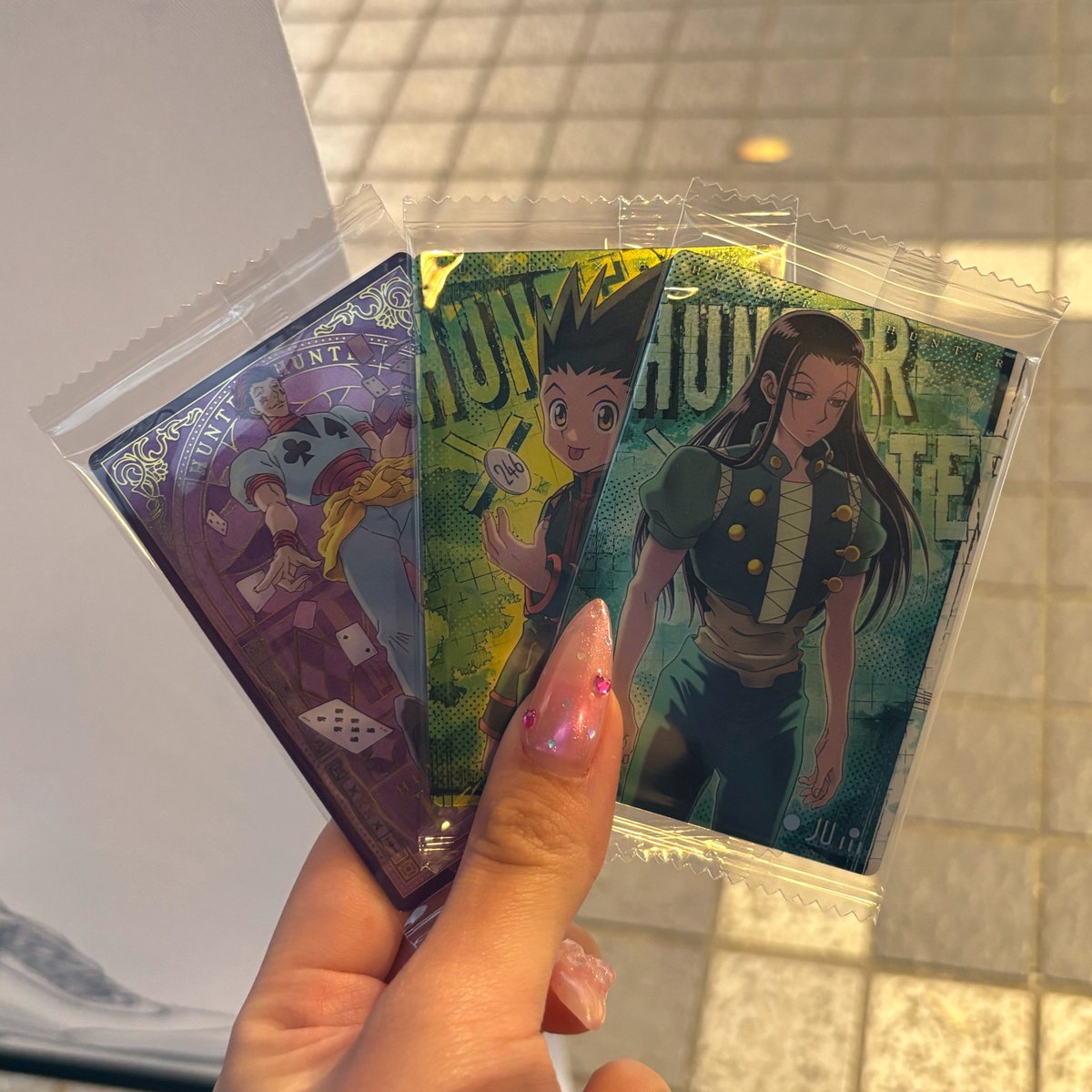 Minae187's tweet photo. 【交換】HUNTER×HUNTER hxh イタジャガ4

譲》spヒソカ、ゴン、イルミ
求》spキルア、マチ、集合(ゴンキルアレオリオクラピカ)

纏めて優先
本日池袋にてお手渡し、または郵送
検索からでもお気軽にお声がけください。 https://t.co/yLSC7sZvin